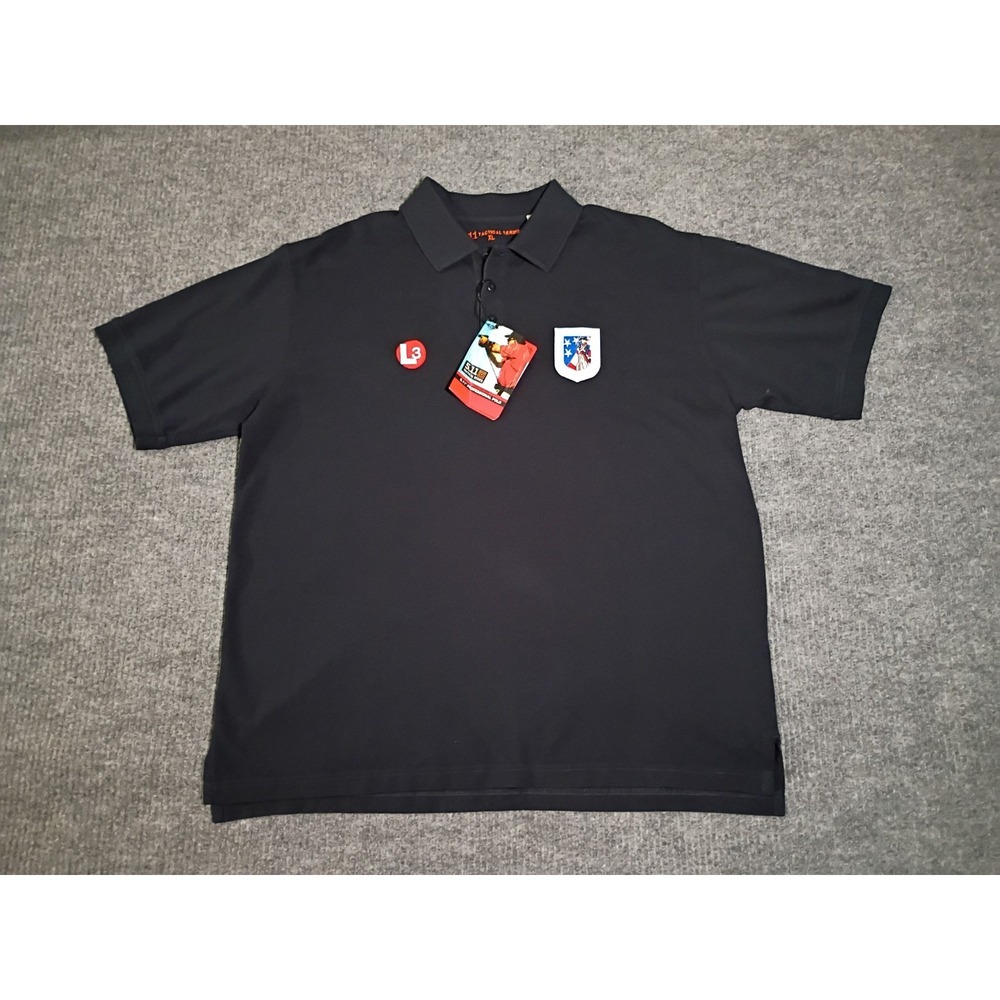 5.11 Tactical Series Men's Short Sleeve Polo Team Soldier & L3 Size XL New